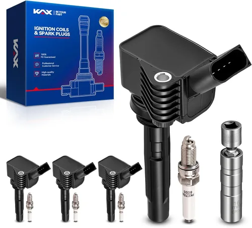 Miniatura 30 de Bobina de encendido KAX UF303 Paquete de 6 unidades Compatible con Trailblazer, Envoy XL, H3, Trailblazer EXT, Rainier, i-370, i-350, i-290, i-280