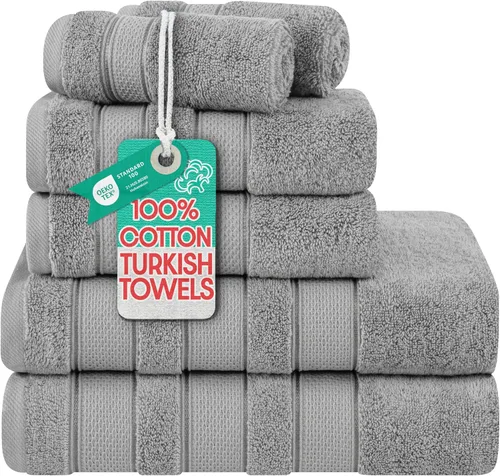Miniatura 47 de American Soft Linen - Juego de toallas de mano Salem, 4 unidades de lujo de 600 GSM, 100 % algodón para baño, toallas de 13 x 13 pulgadas de mano