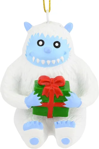 Miniatura 2 de Tree Buddees Lindos adornos navideños de Yeti de muñeco de nieve abominable