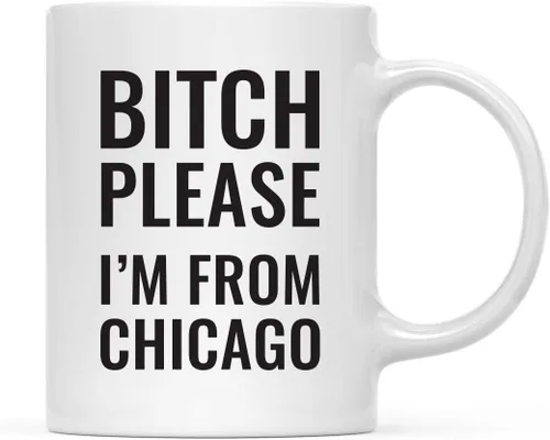 Miniatura 102 de Andaz Press Taza de café de 11 onzas, regalo de broma, Bitch Please I'm from Alabama, paquete de 1, incluye caja de regalo, divertidas ideas