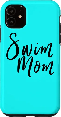 Miniatura 6 de Funda para iPhone XR Natación Mamá Divertida Natación Madre Padres