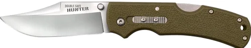 Cold Steel Cazador doble seguro (verde OD) / 8-3/8 pulgadas en general / hoja de 3.5 pulgadas / 0.118 in de grosor / mango GFN de 4-7/8 pulgadas de
