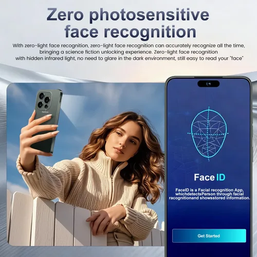 Miniatura 6 de 16 ProMa x Smartphone Desbloqueado Teléfono Celular, Pantalla HD de 6.99", Teléfono 5G, teléfono 12+512GB desbloqueado, Android 13.0, Cámara de Zoom