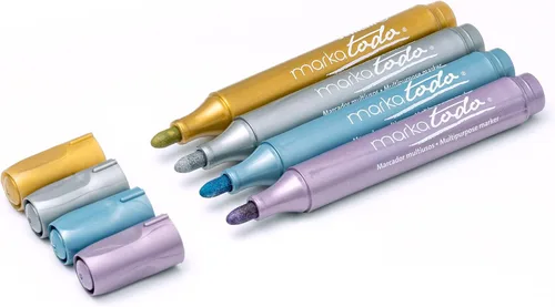 Miniatura 3 de Pelikan Lápices de colores metálicos, kit creativo edición metálica, 25 piezas