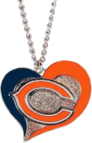 Miniatura 12 de Collar con colgante de corazón en espiral de la NFL - Joyería de regalo para mamá, esposa, hermana, hija, mejor amiga - Regalo ideal