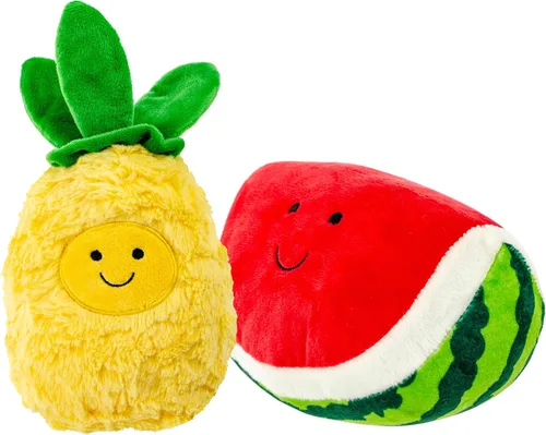 Miniatura 3 de Giftable World - Juguete de peluche para mascotas de 12.7 por 17.8 cm en forma de huevo tostado con chirriador Tostada de huevo de 5x7