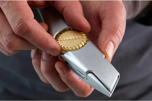 Miniatura 3 de Stanley 1-10-550 Cuchillo "Titán" con hoja fija, Plata