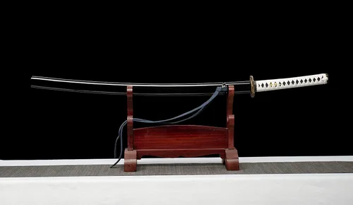Miniatura 2 de Espada Katana de tajo completo, espadas de samurái reales y afiladas hechas a mano, espada de anime de 41 pulgadas
