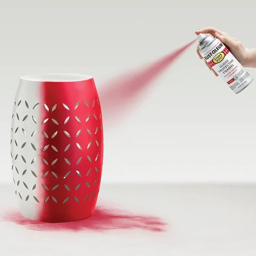 Miniatura 5 de Rust-Oleum - Pintura en aerosol antióxido, 12 onzas, color rojo amanecer brillante, modelo 7762830 Amanecer rojo brillante