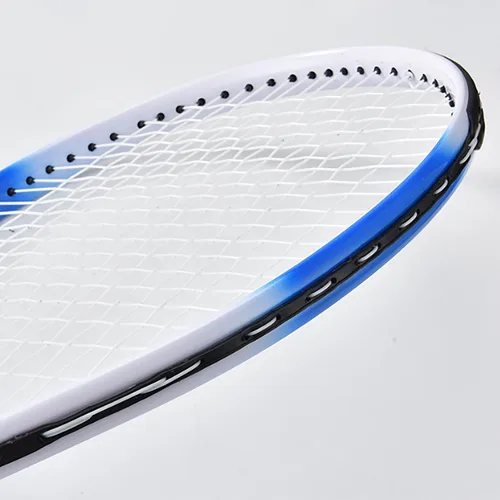 Miniatura 8 de Raqueta de tenis ligera a prueba de golpes para principiantes, raqueta profesional con equipo de entrenamiento, adecuada para práctica de pares