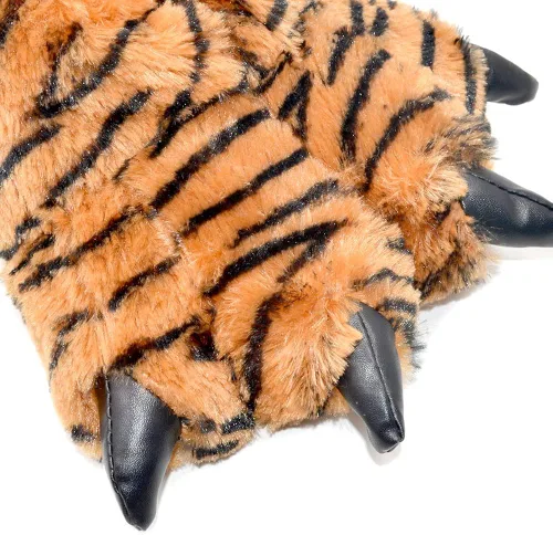 Miniatura 3 de Millffy Divertidas pantuflas de oso con patas de dinosaurio para adultos, pantuflas de dinosaurio para niños pequeños y adultos