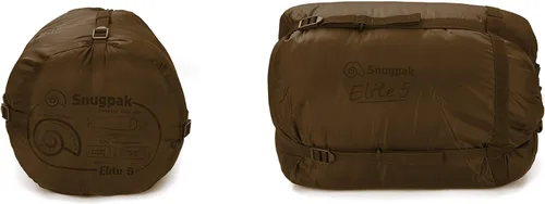 Miniatura 6 de Snugpak Softie Elite 5 WGTE Sleeping Bag – Expandable Side Baffle, –15 °C Comfort, Left or Right Zip Coyote