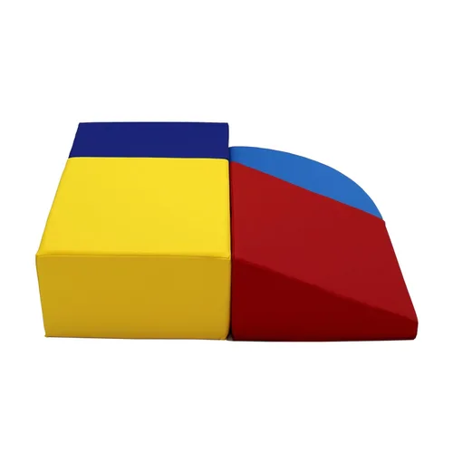 Miniatura 7 de SoftScape - Escalador de esquina para niños pequeños, estructura de juego activo para interiores para niños pequeños y niños, espuma suave segura