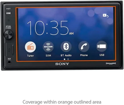 Miniatura 3 de BoxWave Protector de pantalla compatible con Sony XAV-AX1000 – ClearTouch Anti-Glare (2 unidades), antihuellas mate