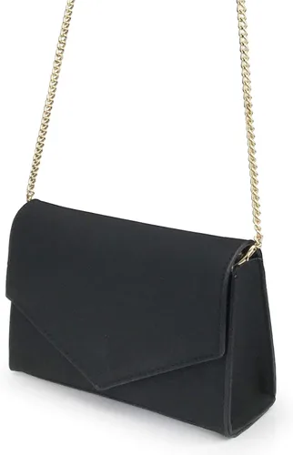 Miniatura 7 de HOXIS Bolso de hombro minimalista con cadena de embrague de noche para mujer, bolso de gamuza de cuero sintético