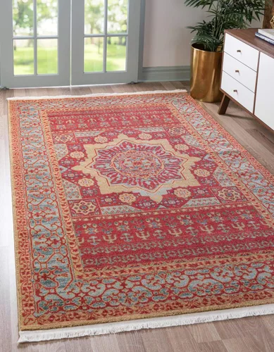 Miniatura 11 de Unique Loom Palace Collection - Alfombra Saray (2 pies x 3 pies 1 pulgada, rectangular, crema/marrón claro)
