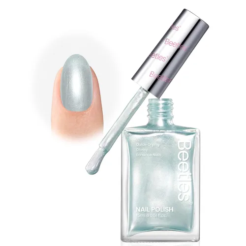 Miniatura 12 de Beetles Pearl - Esmalte de uñas natural iluminador, corrector de uñas de secado rápido, fortalecedor de uñas y tratamiento de crecimiento para uñas