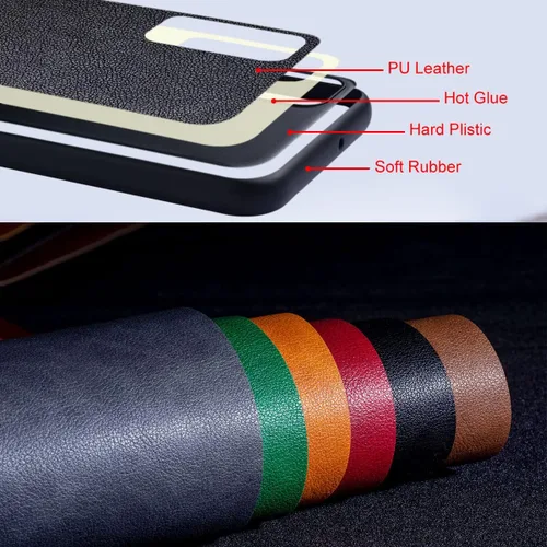 Miniatura 4 de Funda protectora completa para Google Pixel 7, funda de cuero premium para teléfono con diseño retro para Google Pixel 7 5G (negro)