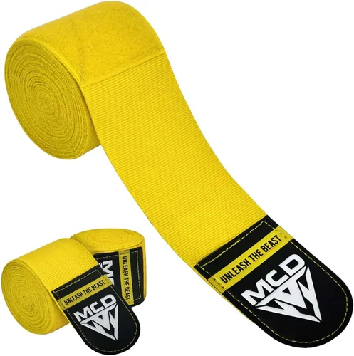 Miniatura 9 de MCD - Envolturas de boxeo para hombres y mujeres de 14.8 ft/180 pulgadas, para guantes de boxeo con lazo para el pulgar, Muay Thai, apretones