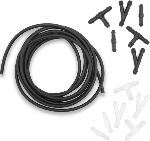 Miniatura 8 de Kit de boquilla de manguera para lavadora de parabrisas 7 en 1, manguera de líquido de lavadora de 4 M, boquillas universales de 0.315 in de 4 7