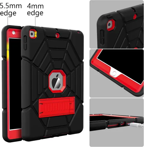 Miniatura 6 de Grifobes - Funda para iPad de 9.ª generación, para iPad de 8.ª/7.ª generación 2021/2020/2019, funda protectora resistente de 10.2" con soporte