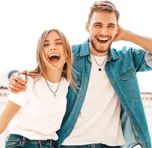 Miniatura 7 de Tarsus Collar para parejas, collares de relación a juego, prométele ella, regalos de joyería para pareja, novio, novia, mujeres, hombres, amistad