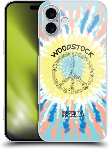 Miniatura 49 de Head Case Designs Funda rígida con licencia oficial de Peanuts Snoopy Woodstock Far Out Woodstock 50th compatible con Apple iPhone 15 Plus