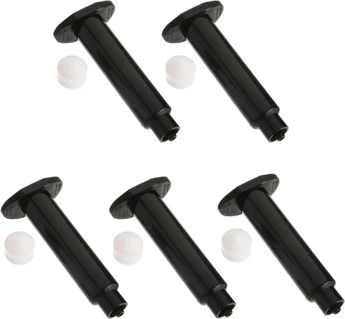 Miniatura 5 de Auniwaig 5 unids 3cc dispensador de soldadura pegamento conos accesorios 0.1 fl oz máquina dispensadora tubo adhesivo negro dispensador líquido
