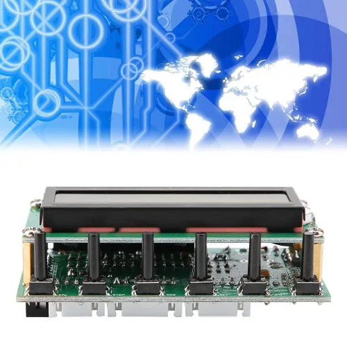Miniatura 8 de Walfront Generador DDS, 0-55MHz Pantalla LCD DDS Función Generador Módulo Probador Digital Basado en AD9850 Chip