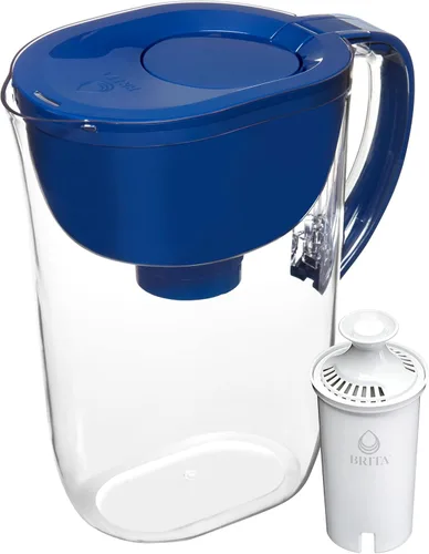 Miniatura 5 de Brita Filtros de agua de repuesto estándar, 8 unidades y jarra de filtro de agua grande para agua del grifo y beber con 1 filtro de repuesto