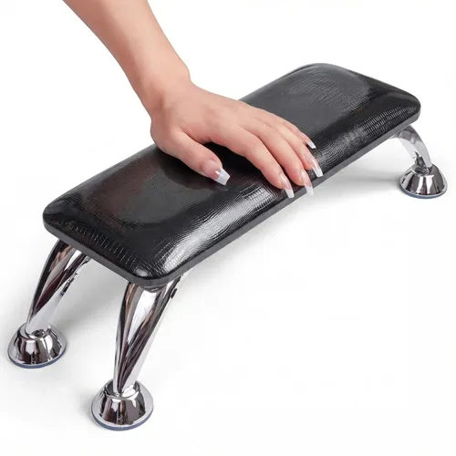 Miniatura 6 de Reposabrazos para tecnología de uñas, reposabrazos de uñas fácil de limpiar, reduce el dolor de espalda para tecnología de uñas, reposabrazos