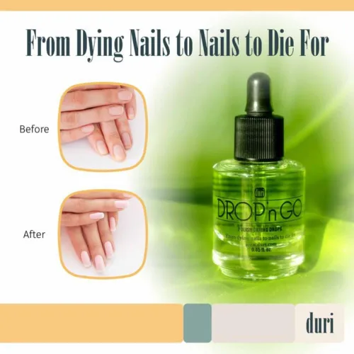 Miniatura 6 de duri Drop'n Go Gotas de uñas de secado rápido, gotas de secado rápido para esmalte de uñas de larga duración, 0.45 onzas líquidas (paquete de 1)