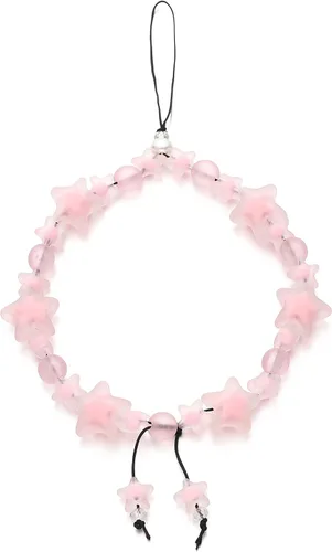 Miniatura 12 de Correa de muñeca para celular, bonita cadena para teléfono, cordón para teléfono, cadena con cuentas de arcilla, accesorios para teléfono, lindas