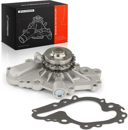A-Premium Bomba de agua del motor con junta [DOHC, 6 cilindros 2.7L] Compatible con Chrysler & Dodge, se adapta a 300, Concorde 98-04, Intrepide