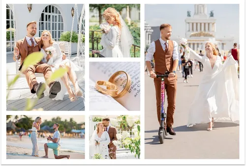 Miniatura 17 de CCWACPP Impresiones de collage en lienzo con tus fotos para familia, boda, bebé, mascota, perro, imagen en lienzo personalizada, foto personalizada
