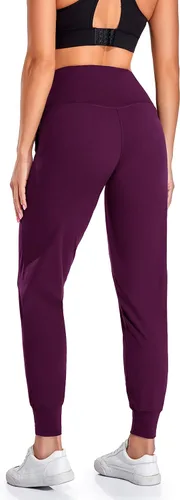 Miniatura 89 de Oalka - Pantalones deportivos para mujer, con cintura alta y bolsillos, para hacer deporte, yoga y entrenar