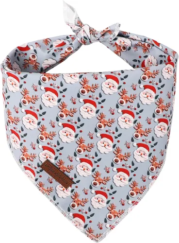Miniatura 14 de Unique Style Paws Bandanas para perros, 1 unidad, lavables, de algodón, triangular, para otoño, con margaritas de abeja, para perros y gatos