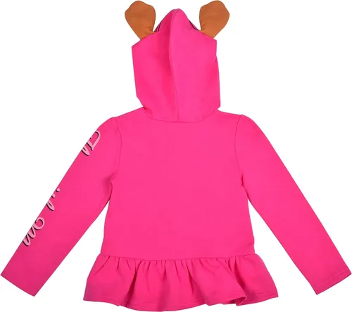 Miniatura 2 de Nickelodeon Paw Patrol Girls Skye Zip Up Hoodie Costume for Toddler and Little Kids Pink
