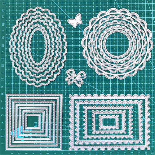 Miniatura 12 de Troqueles de corte de metal, 26 letras mayúsculas del alfabeto para hacer tarjetas, herramienta de grabado en relieve, álbum de recortes, troqueles