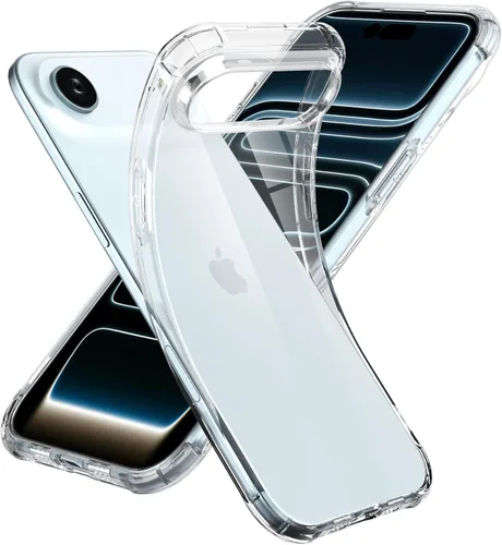 Miniatura 9 de ONES Funda transparente para iPhone 8 Plus/7 Plus, funda delgada de silicona TPU suave, funda protectora militar contra caídas para teléfono