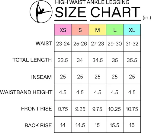 Miniatura 6 de 90 Degree By Reflex - Leggings de cintura alta con control abdominal, a prueba de sentadillas, hasta el tobillo, con bolsillos