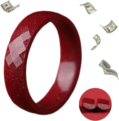 Miniatura 10 de HETICA Anillo de cinabrio de Feng Shui, anillo de cinabrio que atrae riqueza Feng Shui para hombres y mujeres, riqueza y protección, amuleto