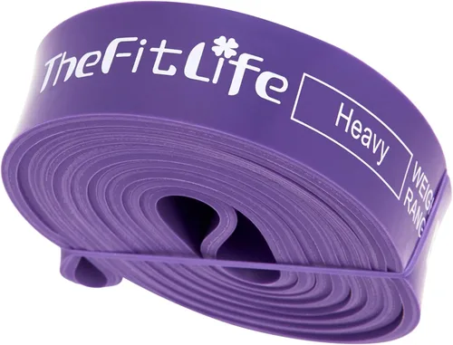TheFitLife - Bandas de asistencia para dominadas - Bandas de resistencia para entrenamiento, bandas largas de ejercicio para fitness, banda de