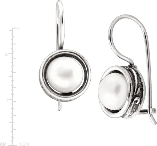 Miniatura 5 de Silpada Aretes colgantes de perlas para mujer, perlas cultivadas de agua dulce, plata de ley 925, ideas de regalo de joyería, cuento de hadas