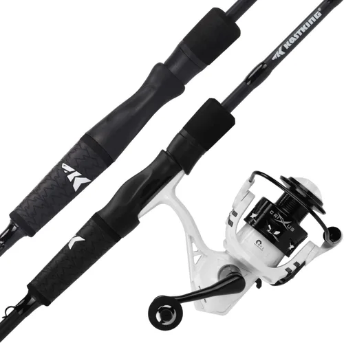 Miniatura 14 de KastKing Crixus Fishing Rod and Reel Combo, High Performance Spinning & Baitcaster Combo, IM6 Graphite 2Pc Blanks, Zirconium Oxide Rings
