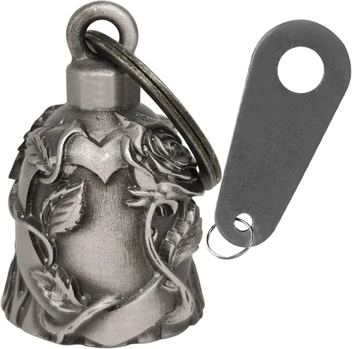 Miniatura 16 de Dream Apparel Campana de motocicleta Guardian Angel Drive Away Gremlin, campana de motociclista para hombres y mujeres, regalo de buena suerte Águila