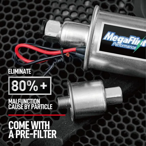 Miniatura 4 de Megaflint+ - Kit de bomba de combustible eléctrica universal HEP-02 A, 12 V, baja presión