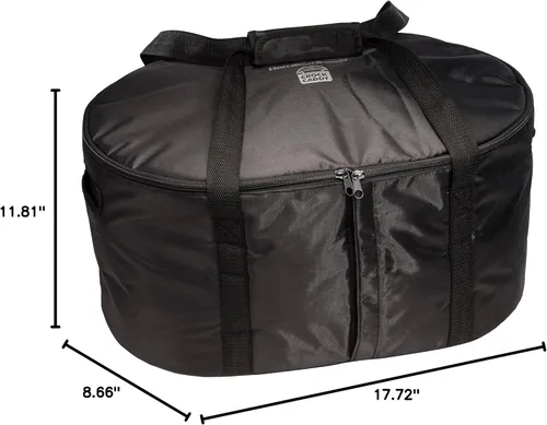 Miniatura 8 de Bolsa de viaje portátil para olla de cocción lenta Hamilton Beach, estuche aislante para transportar ollas de 4, 5, 6, 7 y 8 cuartos de galón, malla