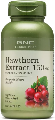 GNC Herbal Plus Extracto de Espino 150mg, Caps 100