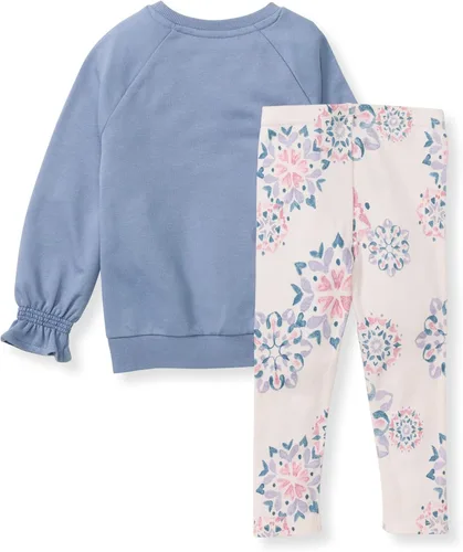 Miniatura 85 de Burt's Bees Baby Conjunto de camiseta y pantalón para bebé, túnica y leggings, 100% algodón orgánico